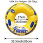 Double Balloon Inflatable Swimming Ring，Beach toys Pool Floaties for Adults,Swim Inner Tube for Pool