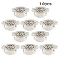 10 Pcs Cabinet Air Vent Grill Cover Metal Cupboard Round Ducting Ventilation 19-53mm For Home Decoration Hardware Accessories