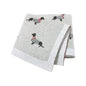 Baby Blanket Cotton Knit Super Soft Newborn Girl Boy Bed Plaid Crib Quilt Cute Dachshund Infant Stroller Covers Swaddle 100*80CM