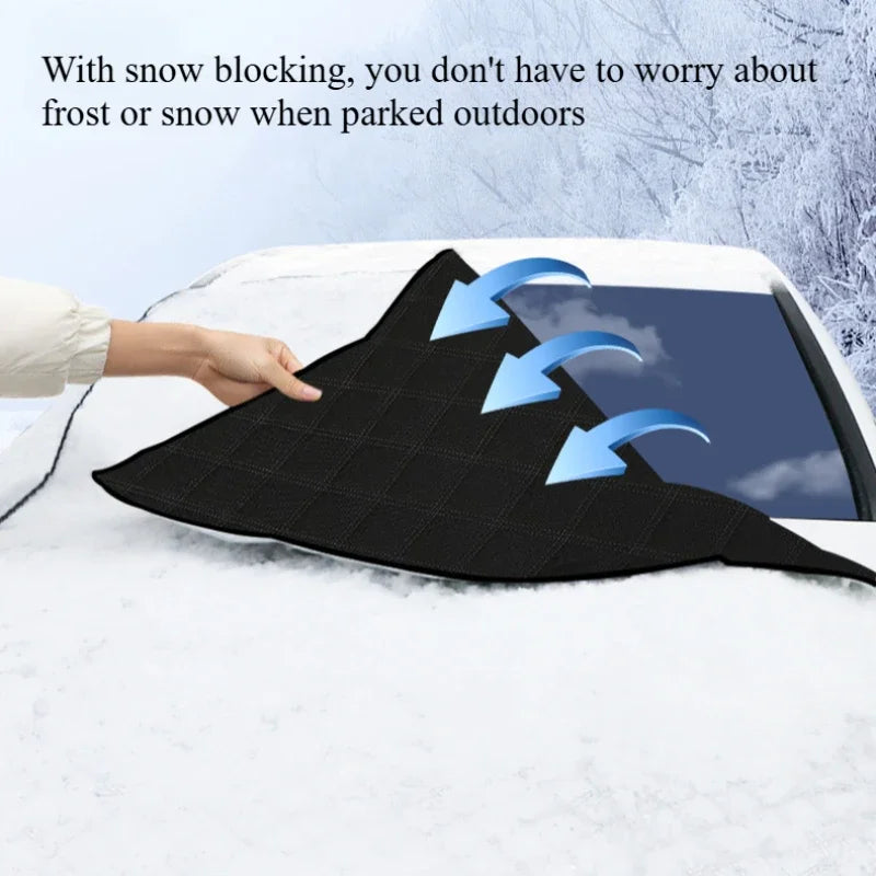 5-Layer Car Cover Hail Snow Shade Awning From Protective Dust Waterproof Exterior Protect Anti UV Outdoor Protector Covers