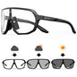 SCVCN Outdoor Sport Bike Photochromic Sunglasses Men Women bicycle MTB Road Cycling Glasses UV400 Fishing Goggles Running Eyewea