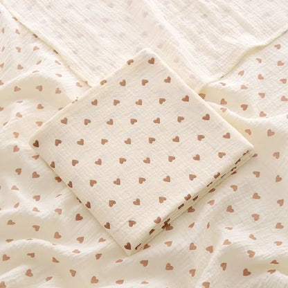 Baby Receive Blanket for Newborn Cotton Muslin Swaddle Blanket Bedding Infant Bath Towel Baby Items Mother Kids