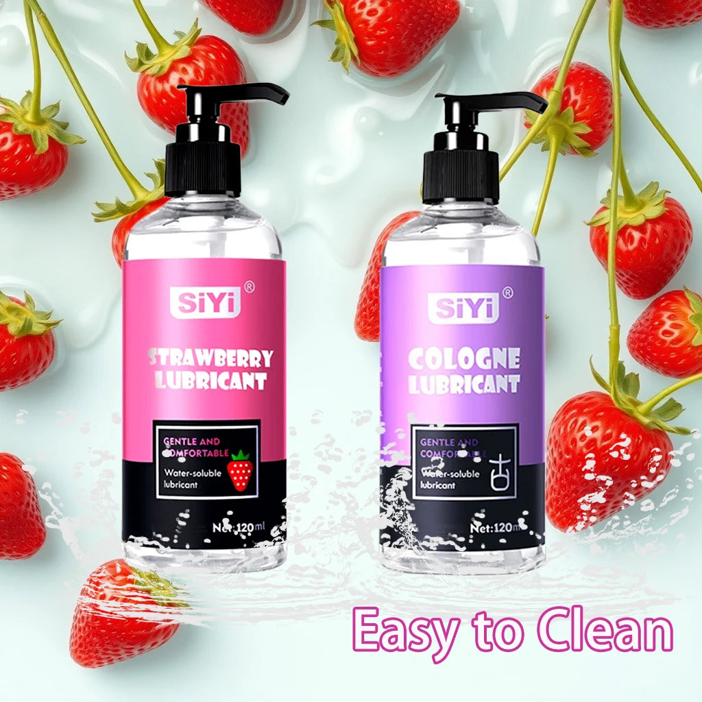 120ml/300ml Cologne Scent & Fruity Scent Lubricant, Smooth, Long-Lasting Lube for Sex, Aromatic Pleasure for Couples & Solo Play