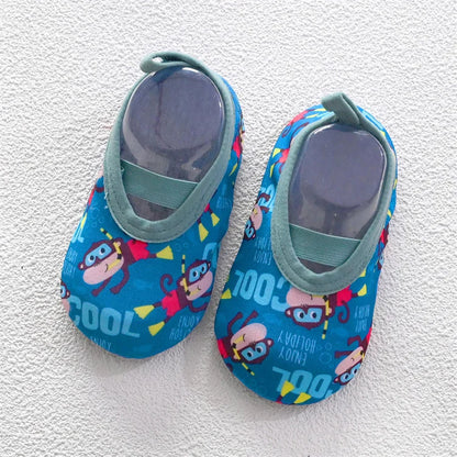 Toddler Shoes For Boys Girls First Walkers Spring Baby Sport Floor Home Indoor Outdoor Shoe Cute Print First Walker 6M-3Years