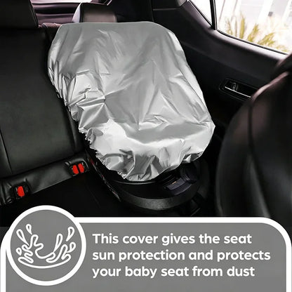 Baby Car Seat Sun Shade Cover Universal Car Seat Dust Cover Heat Insulation UV Protect Durable Eco Friendly Material Block New
