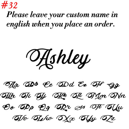 Personalized Customization Name Earrings For Women Stainless Steel Women's Fashion Earrings Jewelry Gift for Lovers