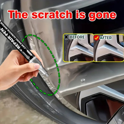 Metal Scratch Repair Paint Pen for Car Wheel Rim Faucet Sink Stainless Steel Touch Up Restoration