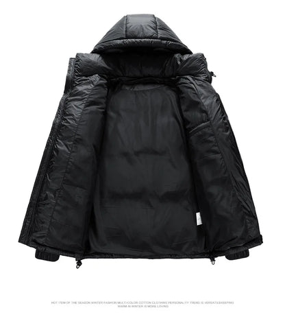 2025 Winter Hooded Men's 90% White Duck Down coat fashion warm Down Jackets casual winter Men thicken winter Jacket size M-4XL