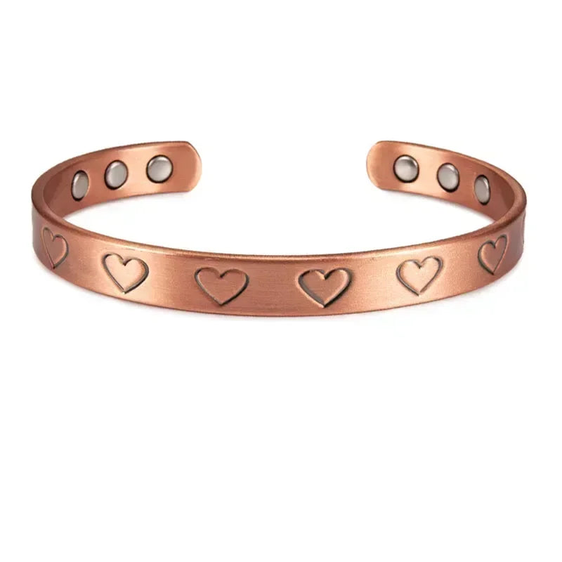 Pure Copper Magnetic Bracelet Men Arthritis Adjustable Magnets Women Cuff Therapy Health Energy Bangles Dropshipping / Wholesale