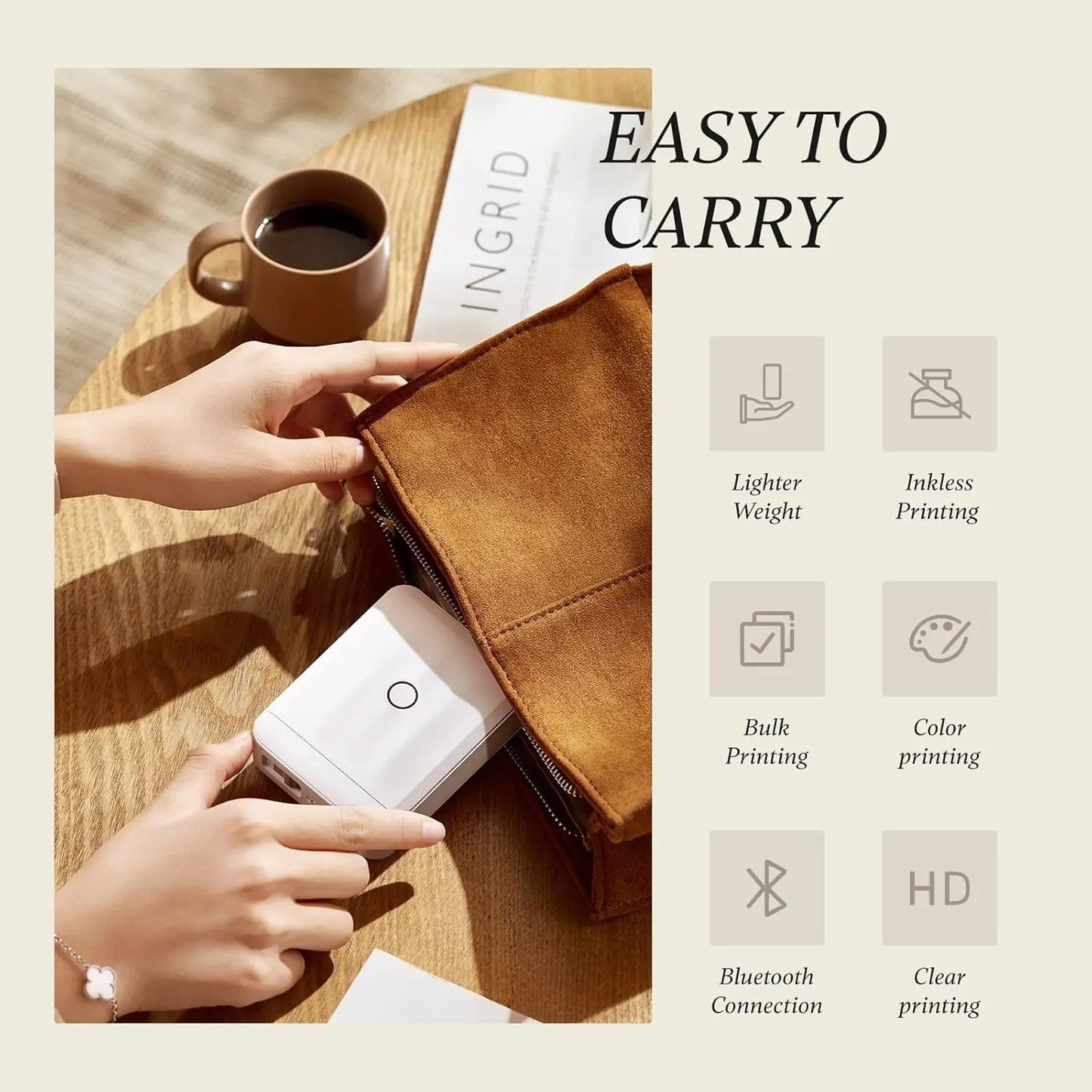 Niimbot D110 D11H 300dpi Bluetooth Label Printer Compact Wireless&Feature-Rich for Labeling Excellence Mobile Phone Durabiility