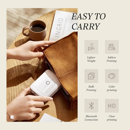 Niimbot D110 D11H 300dpi Bluetooth Label Printer Compact Wireless&Feature-Rich for Labeling Excellence Mobile Phone Durabiility
