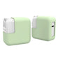 Portable Silicone Power Adapter Case Shockproof Anti-drop Elastic Cover 30W/45W Dust-proof Charger Case for MacBook