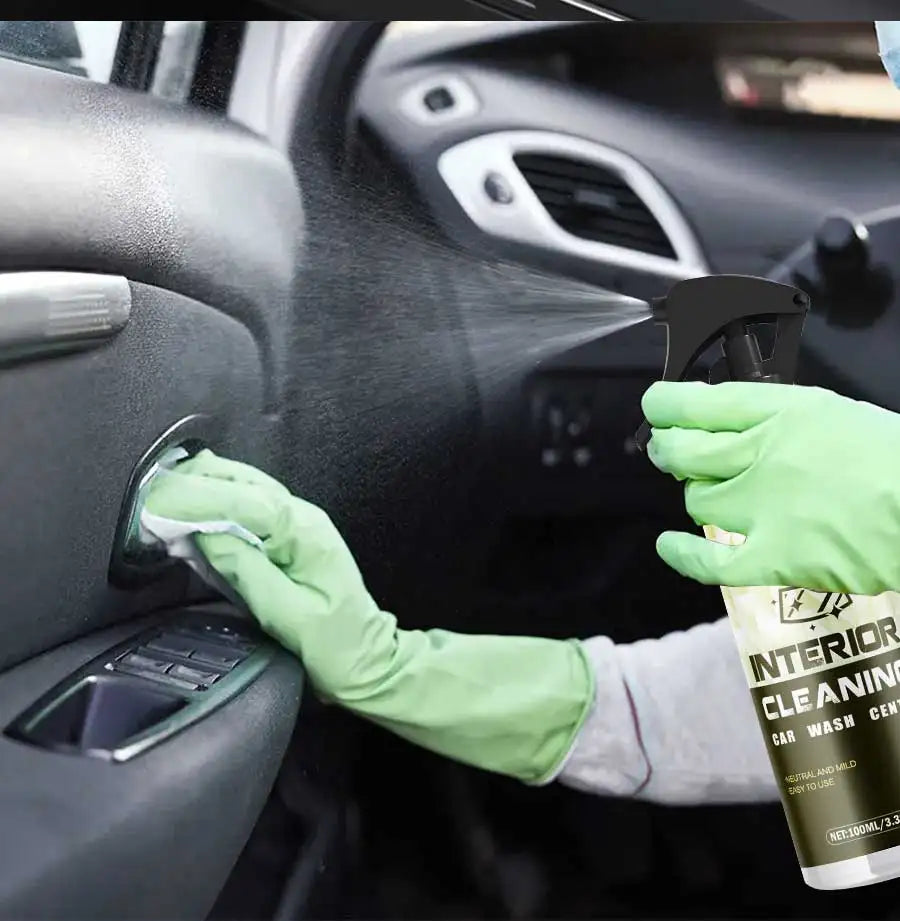 Ryekew Car high-efficiency interior cleaner ceiling cleaner leather flannel fabric water-free multi-purpose cleaner