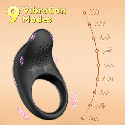 APP Control Vibrator Cock Ring for Men Delay Ejaculation Penis Ring Sex Toys Lock Penisring Cockring Adult Male Sex Supplies 18+