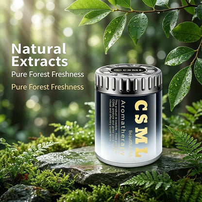 2026 New Gardenia Triumphal‑Arch Car Air Freshener, Solid Balm Car Perfume, Long‑Lasting Car Fragrance for Men & Women