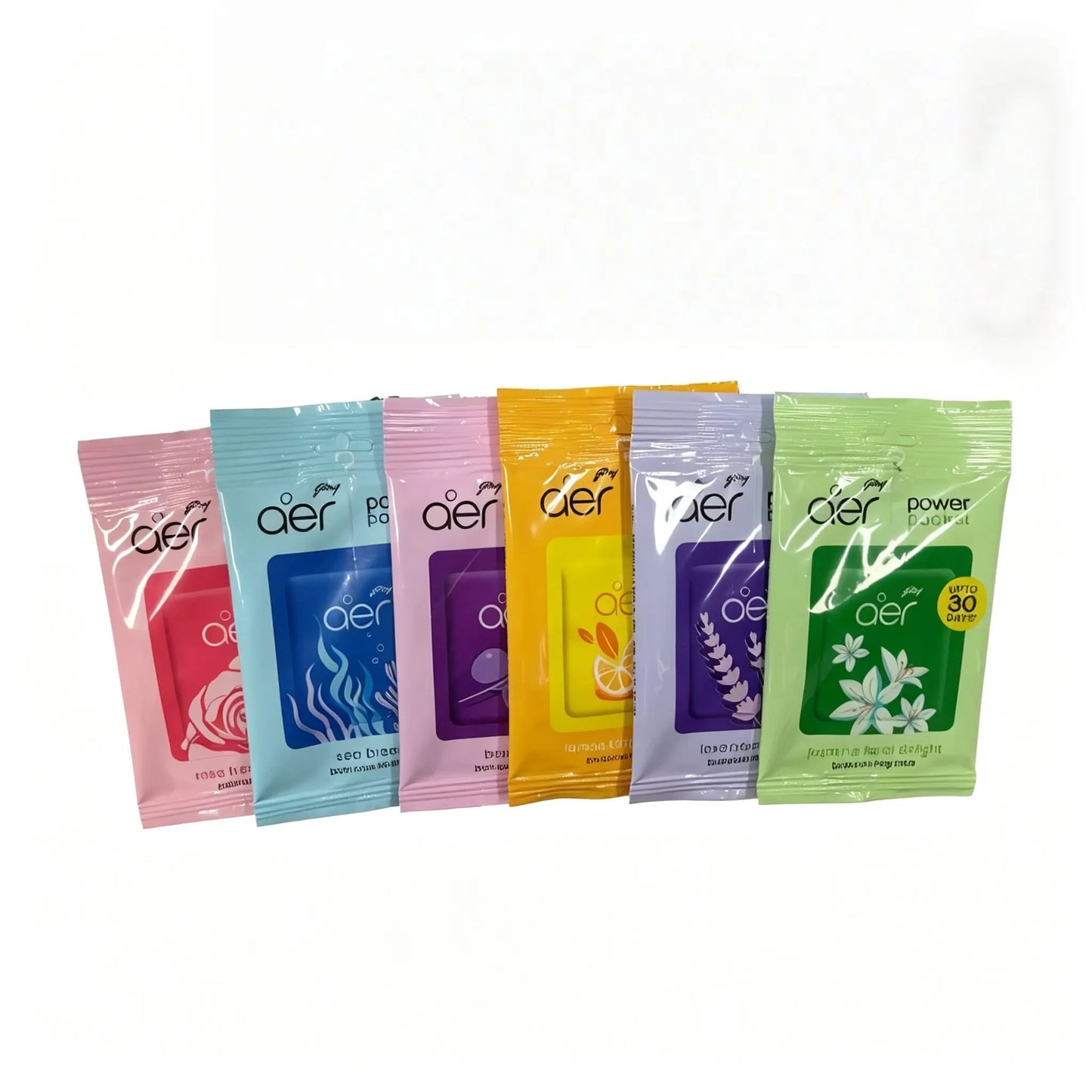 6 Assorted Scents Hanging Air Freshener, 30 Days Long-Lasting Fragrance, Car & Home Deodorizer, Great for Gifting