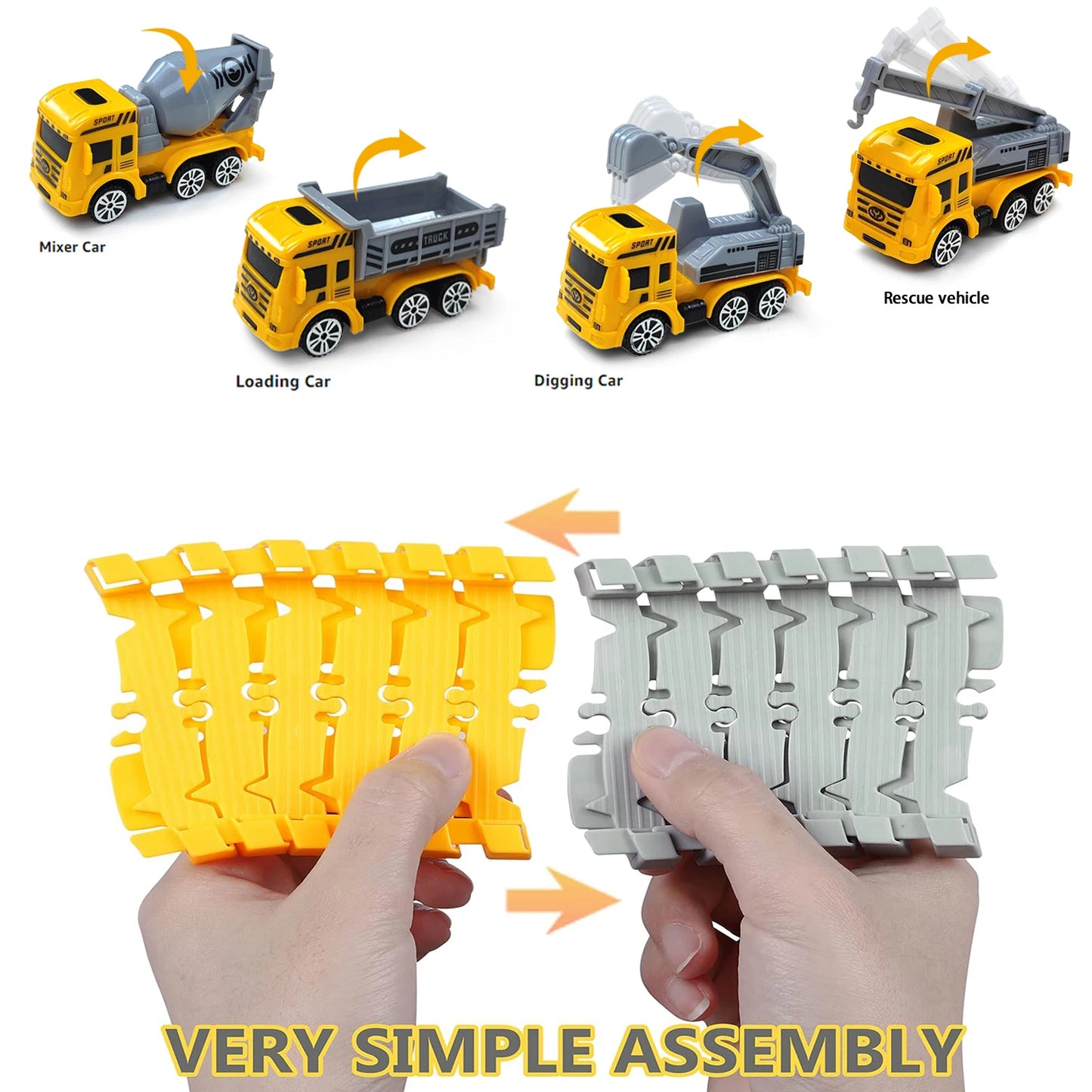 Space Track Toys Magic Climbing Electric Engineering Race Car Toy Bendable Flexible Race Track Cars Train Toy For Kid Gift