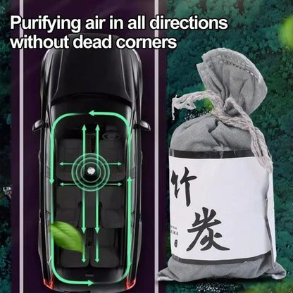 Bamboo Charcoal Air Purifying Bags for Refrigerators Wardrobes Shoe Cabinets Car Air Freshener Purifier Activated Carbon Bag