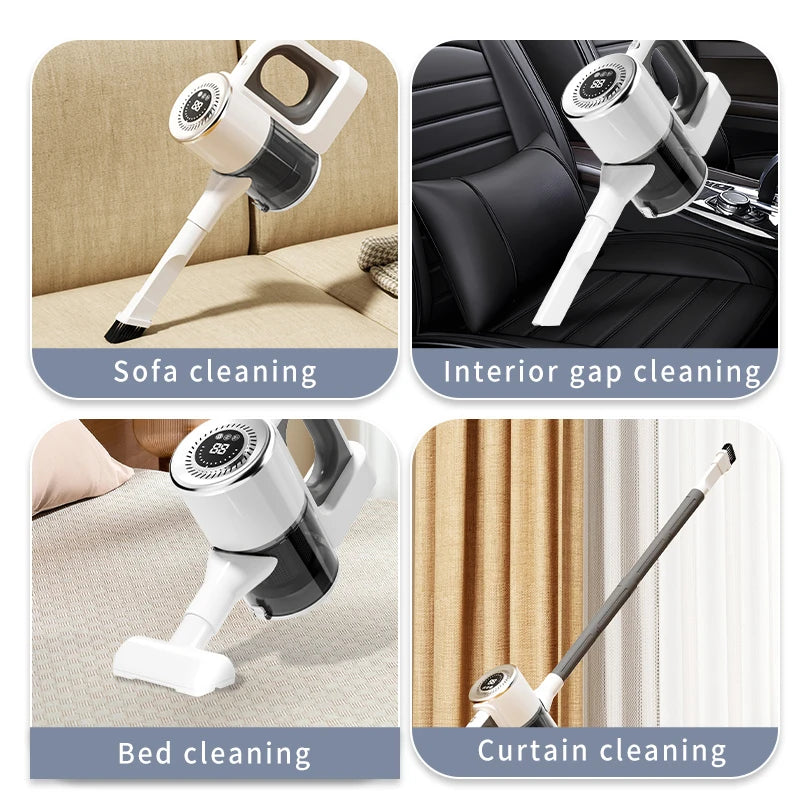 New Wireless Vacuum Cleaner Household Super Strong Suction Floor Suction And Mopping All-in-one Machine Handheld Vacuum Cleaner
