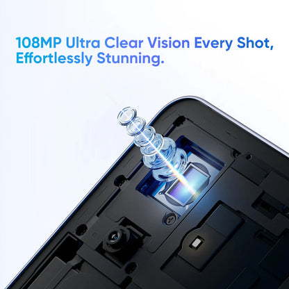 HONOR X8d EU version smartphoneSnapdragon 6s 4G Gen 2  6.77" AMOLED 7000mAh battery 45W super fast charging 108MP high-definition main camera IP65