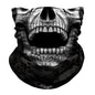 Seamless Snood Bandana Multifunctional Headwear Outdoor Sports Sun Protection Cycling Scarf Fishing Halloween Unisex Neck Mask