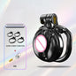 New Sissy Simulation Vagina Chastity Cock Cage Sex Toy with 4 Size Cock Ring Bdsm Penis Urethral Lock Adult Toy for Men