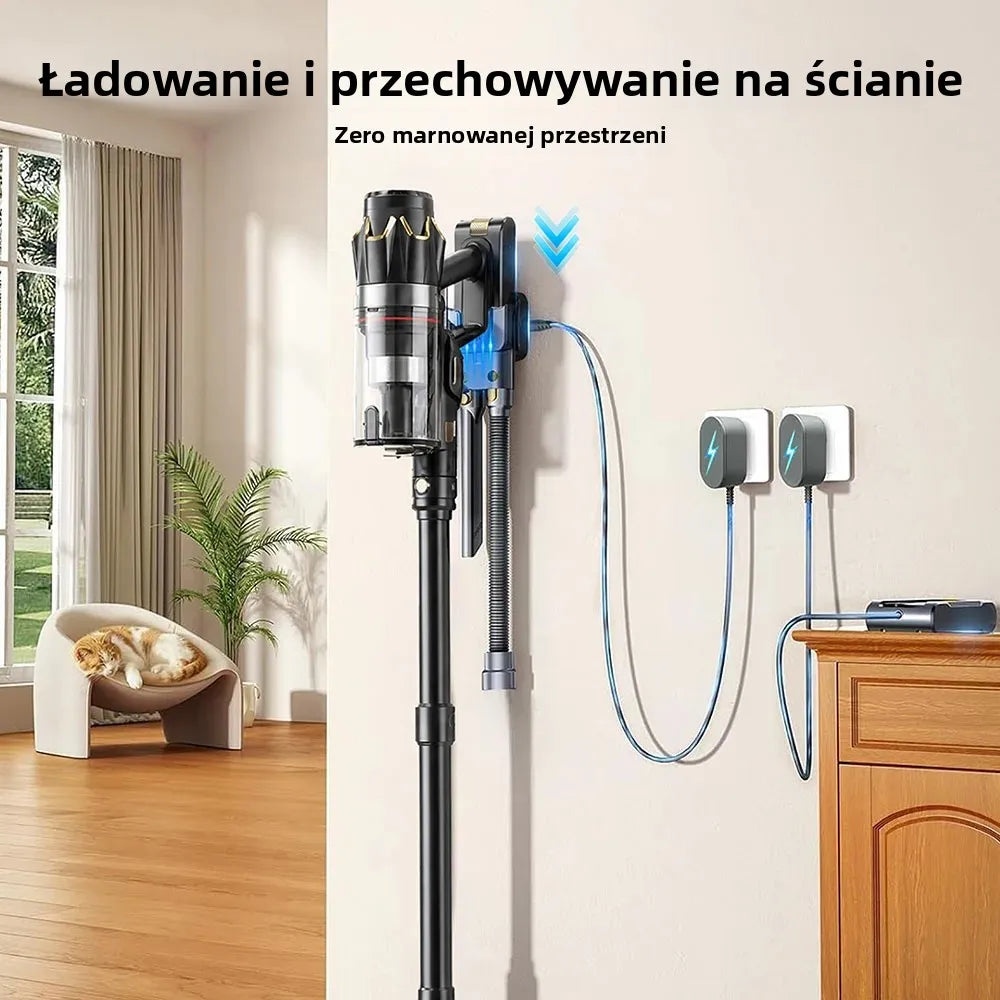 COTIAR V30 PRO 75kPa 800W Cordless Vacuum Cleaner Strong Suction 95 Mins Runtime Handheld Home Appliance Portable Removable Battery