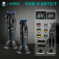 VGR Hair Trimmers Professional Haircut Machine 9000 RPM Hair Clippers Electric Trimmers Rechargeable Hair Trimmer for Men V-887