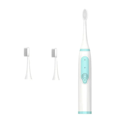 Clearance_Jianpai Sonic Electric Toothbrush for Men and Women Adult Household Non Rechargeable Soft Hair IPX6 Waterproof_Continu
