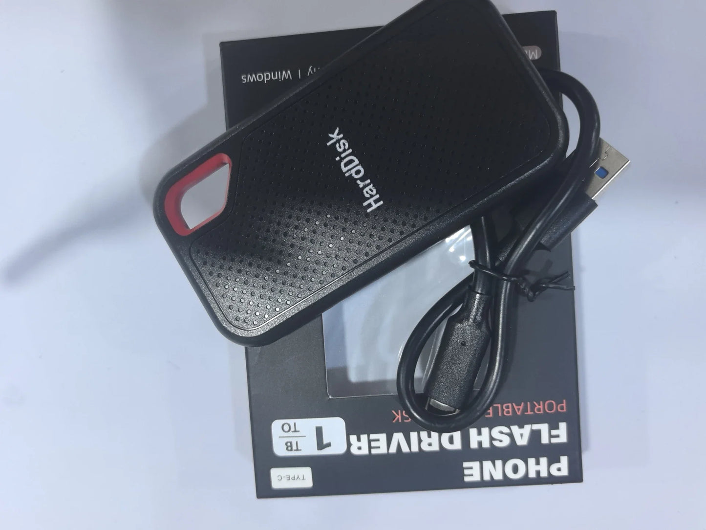 Mini Size External Hard Drive Stable Reading Writing Solid State Drive Data Saving Hard Disk For Study Work File Organizing
