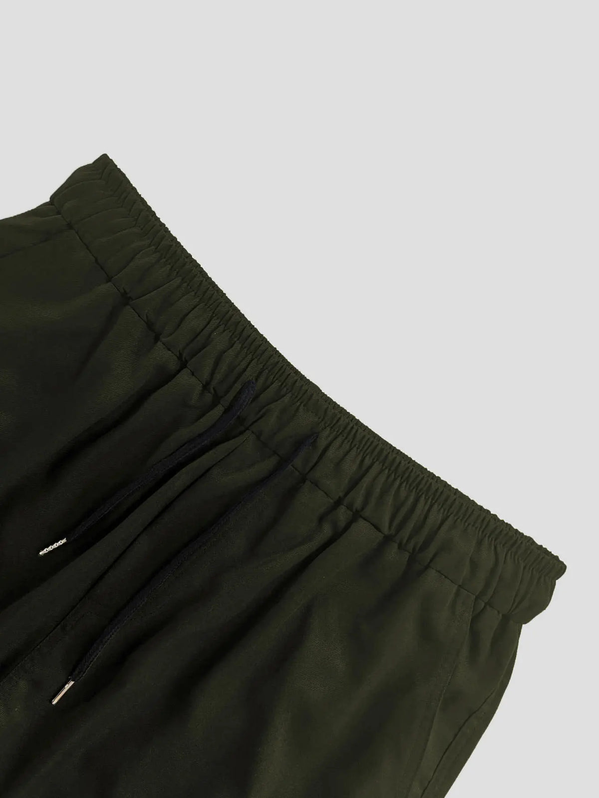 Men's Drawstring Waist Cargo Pants Regular Fit Casual Comfy Straight Leg Trousers for Outdoor Daily Wear Men's Fashion Pants