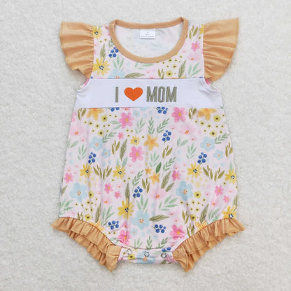 Wholesale Baby Girl Newborn Birthday Balloons Romper Bubble Embroidery Pink Plaid Bows Jumpsuit Kids Toddler Summer Clothes