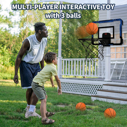 New Children's Sports Basketball Set Toys Wall-mounted Folding Basketball Rack Outdoor Indoor Parent-child Sports Games