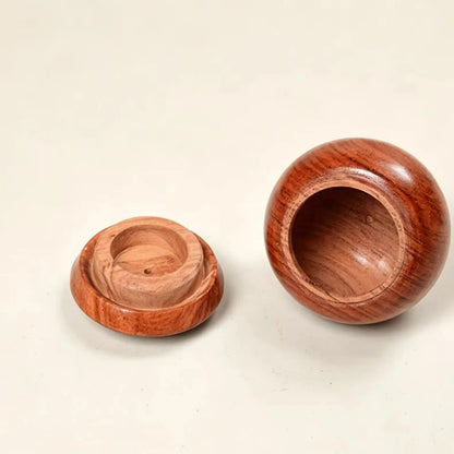 G4 Handmade Solid Wood Pet Urn Box Keepsake with Secure Seal Natural Memorial Storage for Dog Cat Ashes Hair Gift for Pet Lovers