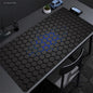 Geometric Large Mouse Pad 100x50cm Big Computer Mousepads Hexagon Mousepad Big Keyboard Mat Gamer Mouse Pads Non-SlipDesk Mats