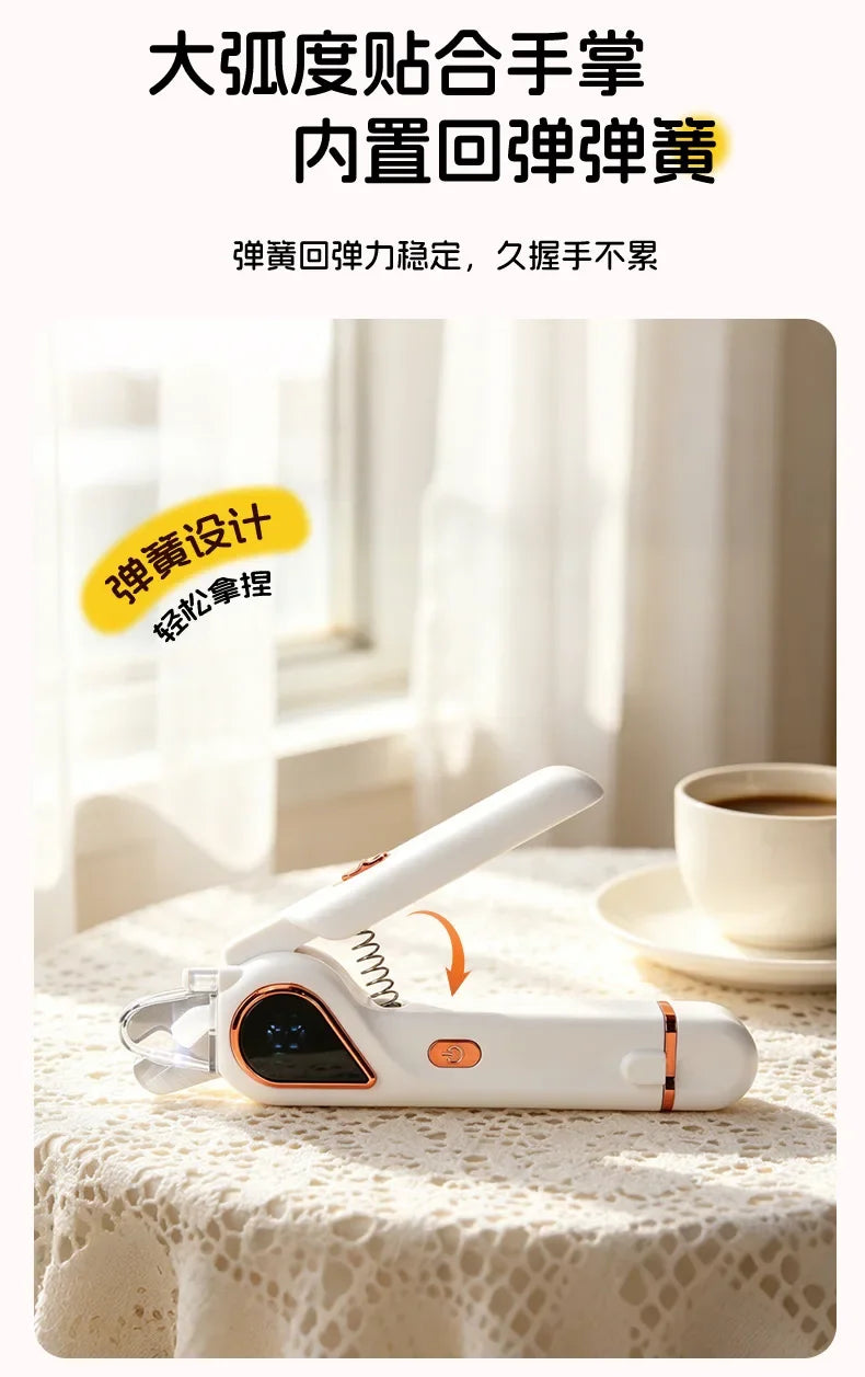 Electric Pet Nail Grinder Low Noise Rechargeable Pet Nail Trimmer Painless Paws Grooming Smoother Nail File Clipper