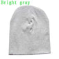 6M-3Y Baby Knitted Hat Scarf Set Solid Color Cotton Hip Hop Beanie Warm Toddler Cap for Boys Girls Spring Autumn Winter