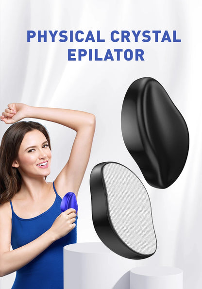 Portable Epilator Crystal Hair Eraser for Women and Men Painless Exfoliation Hair Removal Reusable Body Beauty Depilation Tools
