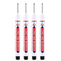 4Pcs/Set 20mm Deep Hole Long Nib Head Markers For Metal Perforating Pen Waterproof Bathroom Woodworking Decoration Multi-Purpose
