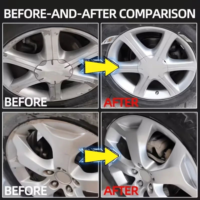 Silver Wheel Repair Pen Instantly Fixes Scratches And Curb Rash on All Silver Wheels & Car Bodies Simple One-Step Solution