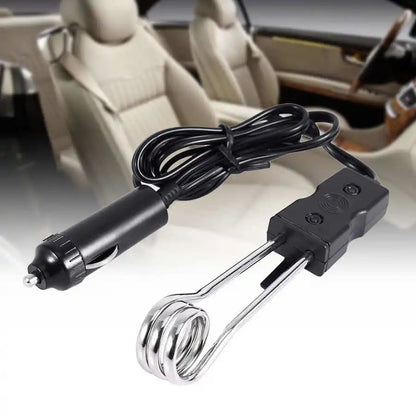 12V 24V 120-140W Car Immersion Heater Portable High Quality Safe Warmer Auto Electric Tea Coffee Water Heater