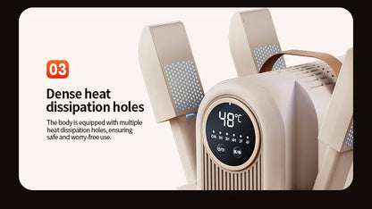 Foldable Shoe Dryer Electric Shoe and Boot Dryer Timing Control Household Shoe Warmer Portable Heater For Socks Boots
