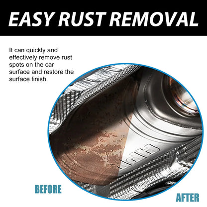 HS68-Car Rust Remover Quick Remover  Exhaust Pipe Rust Removal Spray Cleaning Metal Iron Powder Old Cars To New