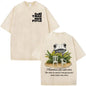 Rapper Bad Bunny Vintage Washed T Shirts Debi Tirar Mas Fotos DTMF T-shirts Men's Clothing Fashion High Quality T-shirt Couples