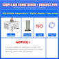 220V Mobile Small Air Conditioner 7m²Space Drainage-free Remote Control Power Saving Mini Cooling Heating Air Refrigerator 400W