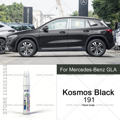 Car Paint Repair Pen Touch Up Scratch Remover DIY Auto Accessories For Mercedes-Benz GLA Jewel Blue Polar White Rose Gold Red