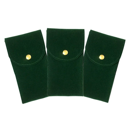 Embers Watch Bag Blue Black Green Watch Box Flannelette Gift Box Travel Storage Case Durable Portable Watch Dust Protection Case