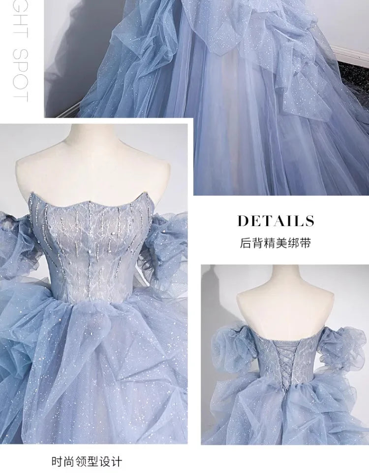 Elegant Sexy SLIM Evening Prom Dresses for Women 2024 Host Birthday Wedding Party Dress Formal Occasion Graduation Wedding Dress