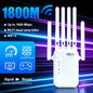 Wireless WiFi Repeater Router AP Signal Amplifier, High Speed WiFi Signal Booster Extender 10000 Square Feet Wide Coverage Area
