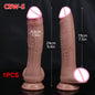 Cheap 5 Sizes Silicone Big Dildo Realistic Skin Feel Fake Penis Soft Small Cock Woman Man Masturbation Suction Cup Anal Sex Toys